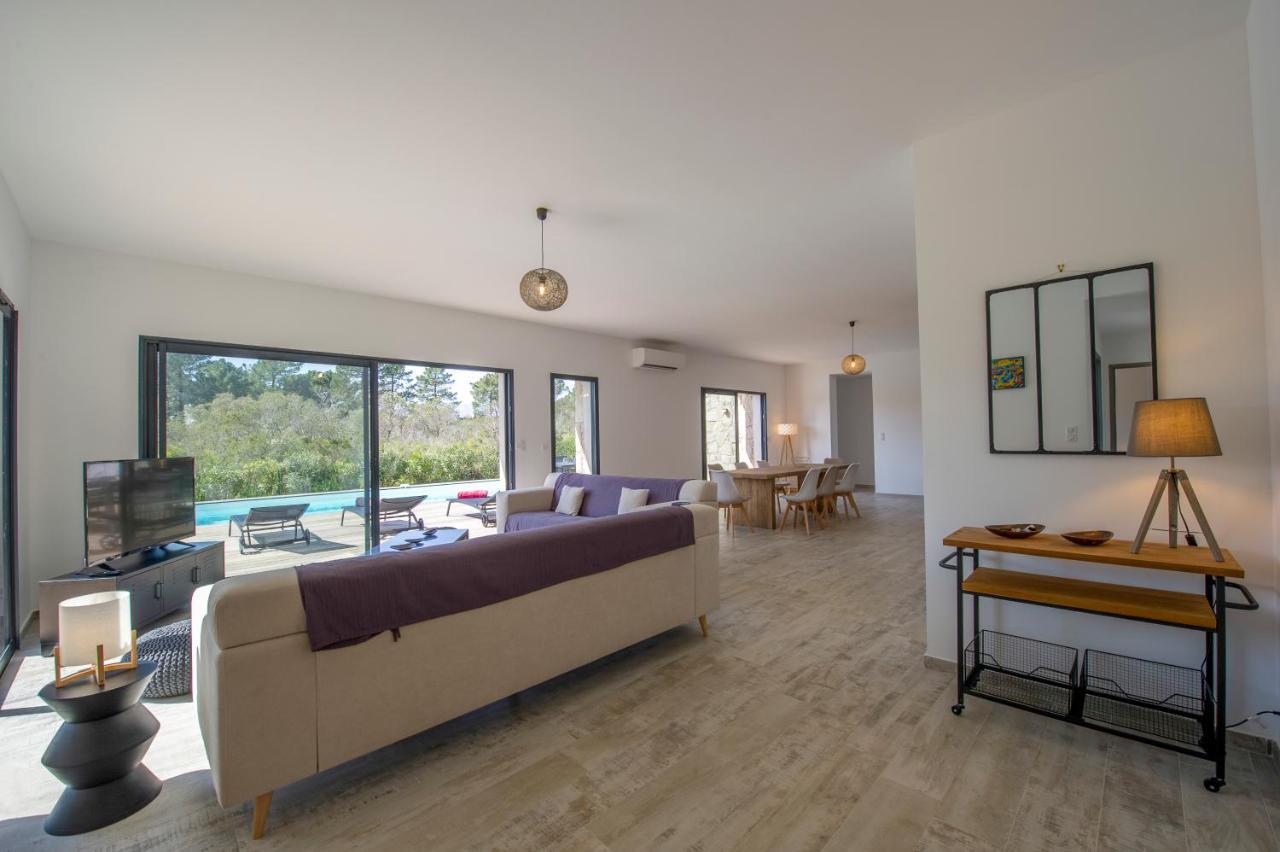 Villa Calme Luxueuse Et Proche Plage Saint-Cyprien Lecci Exterior photo