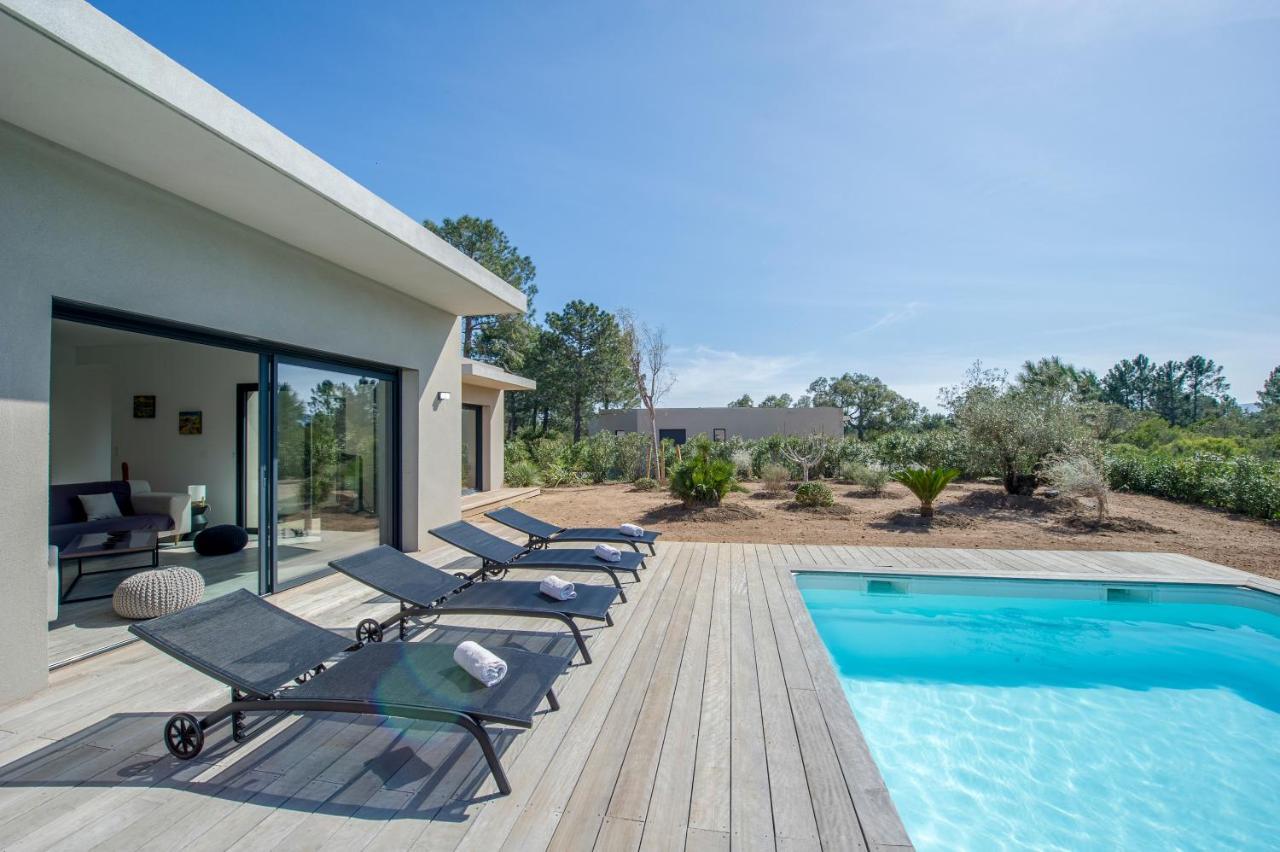 Villa Calme Luxueuse Et Proche Plage Saint-Cyprien Lecci Exterior photo