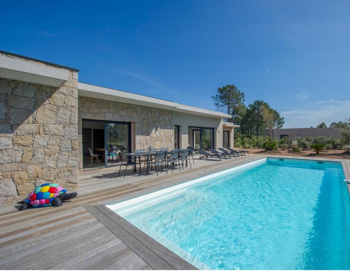 Villa Calme Luxueuse Et Proche Plage Saint-Cyprien Lecci Exterior photo
